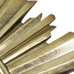Gouden Zonnespiegel Sunburst Butler Convex Spiegel 37Cm thumbnail 2