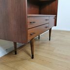 Vintage Mid Century Highboard, Kast, Barkast, Wandmeubel 910 thumbnail 21