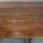 Prachtige En Uniek Grote Antieke Engelse Eikenhouten Eettafel Uit Begin 19e Eeuw thumbnail 10