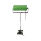 Bauhaus Bureaulamp Notarislamp Erpe Model 52 Groen Emaille thumbnail 6