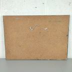 Vintage Beschilderd Paneel Met Schip thumbnail 4