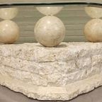 Vintage Postmodern Magnussen Ponte Steen Salontafel thumbnail 15