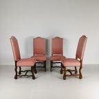 Beech Os De Mouton Taperstry Toelen (Set Van 4) thumbnail 12
