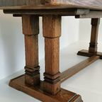 Antieke Massieve Kloostertafel thumbnail 10