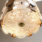 Deense Vintage Hanglamp Teak Glas thumbnail 2