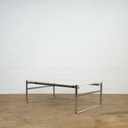 Large Marble And Chrome Coffee Table By Preben Fabricius & Jørgen Kastholm For Bo-Ex thumbnail 2