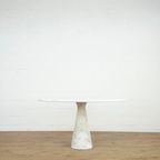 Angelo Mangiarotti Dining Table In Marble thumbnail 3