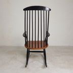 Spijlenstoel, Schommelstoel In De Stijl Van Tapiovaara thumbnail 10