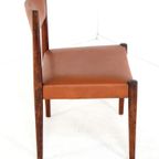 Set 6 Palissander Eetkamerstoelen Stoelen Vintage 'cellemuiden' thumbnail 7