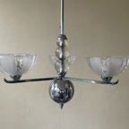 Aparte Art Deco 1930 Hanglamp Plafondlamp Lamp Frans thumbnail 3