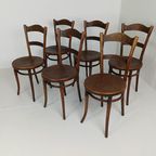 Set Van Zes Thonet-Stoelen thumbnail 9