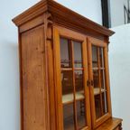 Vintage Landelijke Grenen Buffetkast Wandkast Buffet Kast. thumbnail 11