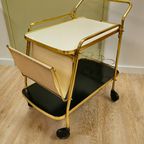 Vintage Serveerwagen Fifties Trolley Drankenwagen thumbnail 15