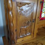 Tiroler Buffet Cupboard / Sideboard 1950S thumbnail 12