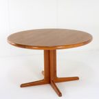 Ronde Deense Eettafel Johs. Kristoffersen & Son Tafel Vintage thumbnail 11