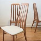 Set Van 4 "eva" Stoelen Van Niels Koefoed Voor Koefoed Horns thumbnail 3