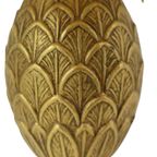 Messing Ananas Lamp Stijl Maison Charles Hollywood Regency thumbnail 14