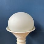 Witte Keramische Mid Century Space Age Vloerlamp Van Doria Leuchten thumbnail 10