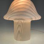 Peill & Putzler Xl Zebra Mushroom Tafellamp, Duitsland 1970-1980 thumbnail 2