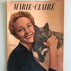 6X Vintage Uitgave Tijdschrift Marie Claire Uit 1939 thumbnail 7