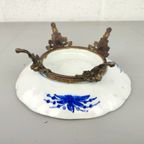 Antiek Japans Imari Bord Op Bronzen Pootjes thumbnail 5