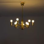 Set Of Two Brass Chandeliers thumbnail 2