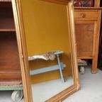 Vintage Barokke Facet Geslepen Spiegel, Goudkleurige Lijst thumbnail 6