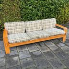 3-Zits Bank Hout - Midcentury Design - Bonanza, - Asko thumbnail 2