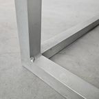Salontafel, Wagondeur Eiken, Aluminium Frame thumbnail 4