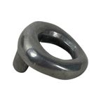 Handmade - Ring Shaped Drawer / Door Pull Or Handle - Casted Aluminum (New Old Stock) - Made In I thumbnail 2
