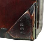 Chinese Juwelenkist Sierraden Doos Jade Palissander Messing Vintage thumbnail 2