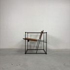 Vintage Pastoe Fm60 Fauteuil Cognac Tuigleer thumbnail 4