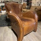 Saddle Chair / Zadel Fauteuil Vintage Cognac Leer Eyecatcher thumbnail 5