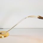 Vintage Messing Plexiglas Mci Bureaulamp Regency '70 Design thumbnail 3