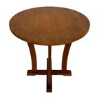 Art Deco Bijzettafel Eiken Jaren 50 Design Minimalisch thumbnail 13