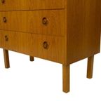 Vintage Ladekast Kastje Jaren 60 Teak Fineer Commode Design thumbnail 16