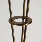 Brushed Brass And Glass Table Lamp Germany 1970S thumbnail 9