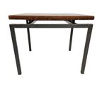 Side Table - Cees Braakman Stijl - Fineer - Metaal - Holland - 60S thumbnail 4