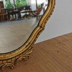 Vintage Barok Rococo Spiegel Kuifspiegel Schouwspiegel 119 thumbnail 16