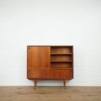 Oswald Vermaercke Highboard In Teak Wood thumbnail 2