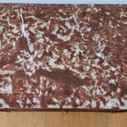 Vintage Frans Dressoir Commode, Ladekast Bakamermeubel Met Marmer Blad thumbnail 11