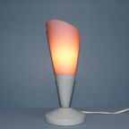 Stijlvolle Space-Age Lamp | Lila Glas | Vintage Jaren 90 thumbnail 2