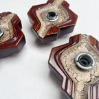 Set Van 3 Keramieken Wandlampen Van Pan Keramik, 1960's thumbnail 7