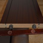 Boekenkast Mahonie Gefineerd Verstelbare Schappen thumbnail 6