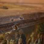 Antieke Lithografische Trommel Met Winterse Taferelen – Wed. J. Bekkers Dordrecht – Lunchtrommel thumbnail 11