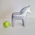 Set Van 2 Ikea Sculpture Dalahäst Paard Zweden ‘90 Design thumbnail 9