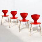 Set Of 4 Ilpo Iks Chairs By Giovanni Baccolini – Iconic Italian Design thumbnail 6