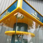 Vintage Winkel Horloge Vitrinekast Showcase Display thumbnail 10