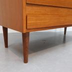 Vintage Wandmeubel Met Vitrine Teak thumbnail 12