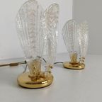 Italian Murano Glass Petali Table Lamp, 1970S thumbnail 2